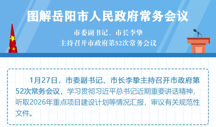 图解:岳阳市人民政府第52次常务会议